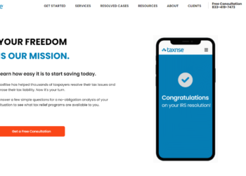TaxRise Home Page